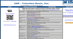 Desktop Screenshot of ismcb.org